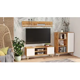 raumhirsch furniture Lowboard 40x50 cm Weiß Holzwerkstoff