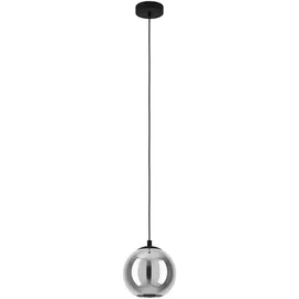 EGLO Ariscani 1-flg. 20 cm rund schwarz-transparent