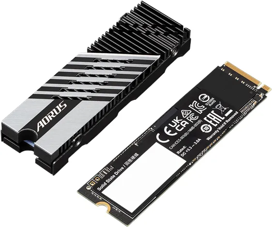 AORUS Gen4 7300 SSD - 2TB - M.2 2280 - PCIe 4.0