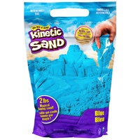 Kinetic Sand Beutel Blau, 907 g - magischer Sand aus Schweden für sauberes, kreatives Indoor-Sandspiel im wiederverschließbaren Beutel, für Kinder ab 3 Jahren