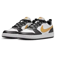 Nike Court Borough Low Kinder Schwarz/Metallic Gold 35,5