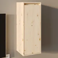 vidaXL Wandschrank 30 x 30 x 80 cm Kiefer Beige