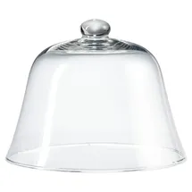 Asa Selection Tortenglocke GRANDE Ø 27 cm Transparent/Weiß Glas