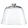 Asa Selection Tortenglocke GRANDE Ø 27 cm Transparent/Weiß Glas