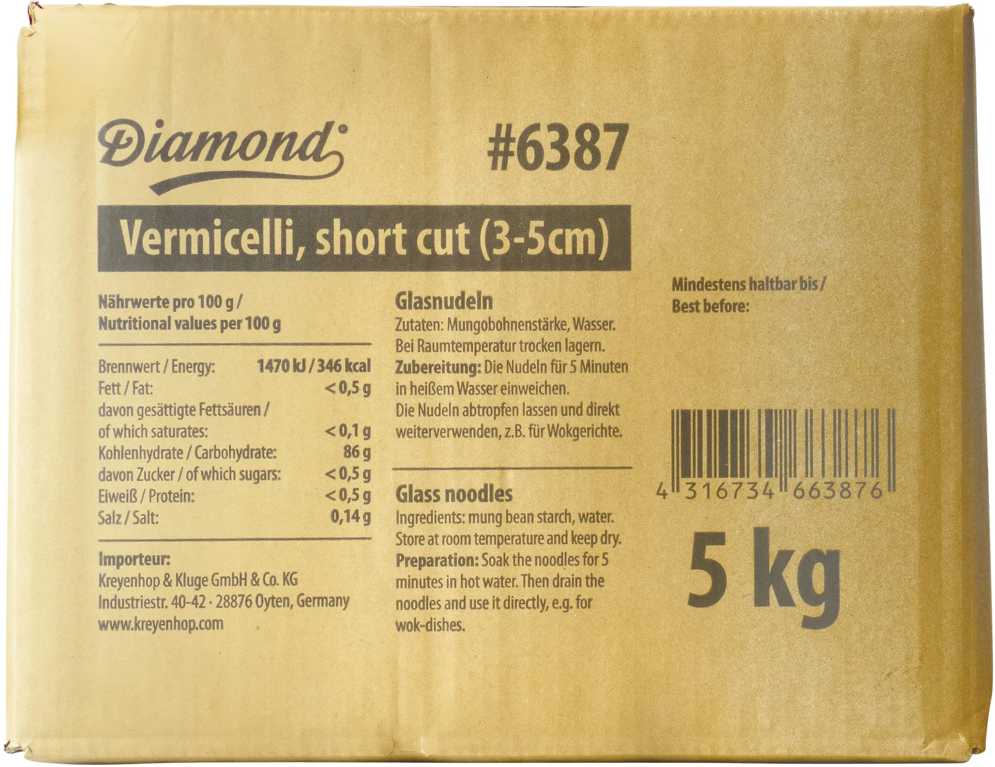 DIAMOND Glasnudeln (5 kg)