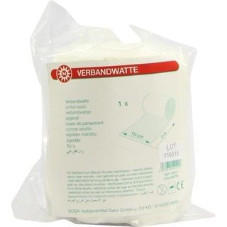 NOBAMED Verbandwatte gerollt 10 cmx2 m