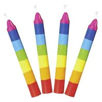 GoKi Geburtstagskerzen-Set 10 cm 10 St. bunt