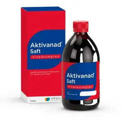 Aktivanad Saft 500ml bei Erschöpfung wegen Vitamin-B Mangel 500 ml Saft