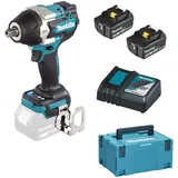 Makita DTW701RTJ inkl. 2 x 5,0 Ah Akku + Ladegerät + Makpac Gr. 3