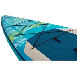 Aqua Marina Hyper 350 x 76 x 12 cm Light Blue/Grey/Blue/Yellow