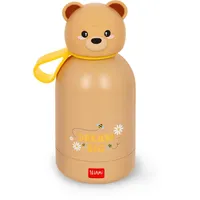 Legami - Hot&Cold BFF Kinder-Wasserflasche, Teddy Bear-Motiv, doppellagig aus