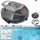 AGT Kabelloser Akku-Poolreiniger-Roboter grau bis 80 m2