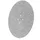 Doppler Schirmständer Dekorplatte Metall 56 x 2 x 56 cm Grau