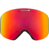 Whistler WS7100 Sportbrillen schwarz Ski-Bekleidung mit austauschbaren Gläsern