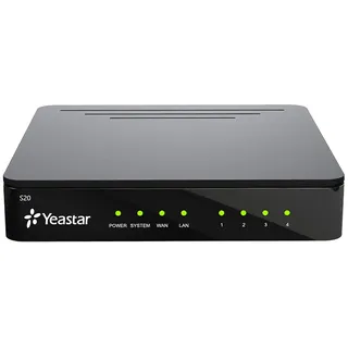 Yeastar S-Series S20 - Hybrid PBX - 2 x 10/100