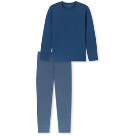 SCHIESSER Schlafanzug Casual Essentials Blau 58