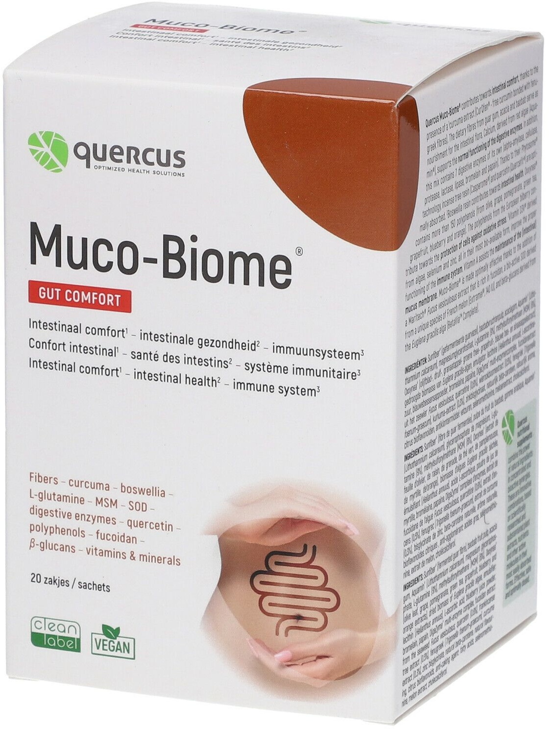QUERCUS Muco-Biome® Gut Comfort 20 pc(s) sachet(s)
