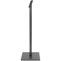 Securit® Stahlfuß und -pfosten für LED Informations-Display "Coated Steel", 95 cm hoch, inkl. Kabel, zweiteilig, (exkl. Display) 95x40x40cm | 13,4kg