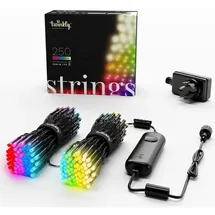 Twinkly Strings 20m LED Lichterkette RGB, Weißtöne, Warmweiß