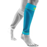 Bauerfeind Sports Unisex Sports Compression Sleeves Lower Leg - extra lang blau