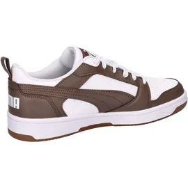 Puma Rebound V6 Low Puma White/Flat Bronze/Gum 45
