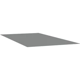vidaXL Bodenplane silber 500x250 cm