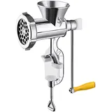 Funktioneller Fleischwolf mit Handkurbel, stabiler Küchen-Fleischwolf, handbetriebener Fleischwolf für Wurstzubereitung