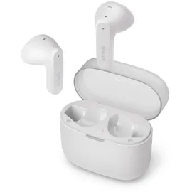 Philips TAT2139WT/00 True Wireless In Ear Bluetooth Headphones - Small Buds. Great Value Natural Sound. Dynamic bass, Pocket-Sized Charging case, Clear Calls - White