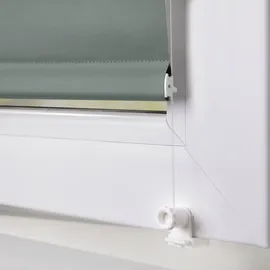 Lichtblick Thermo-Rollo / Verdunkelungsrollo Klemmfix 120 x 150 cm salbei