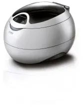 CASO UltraSonicClean - CD/DVD silber Ultraschall Reinigungsgerät 1510 , Maße (B x H x T): 12,5 x 13 x 21 cm