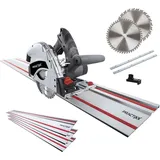 SCHEPPACH Tauchsäge PX-TS-55 inkl. 3x 500mm Führungsschiene + 2 Sägeblätter
