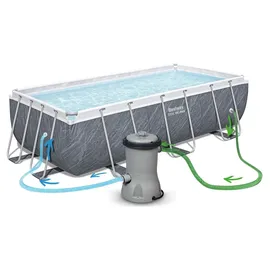 BESTWAY Steel Pro Max 404 x 201 x 100 cm inkl. Filterpumpe