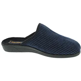 Fischer Markenschuh Frank Pantoffel Blau 44