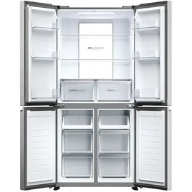 Haier HCR7818DNMM Cube 83 Serie 7 Multi Door (467 l, 1815 mm hoch, Silber)
