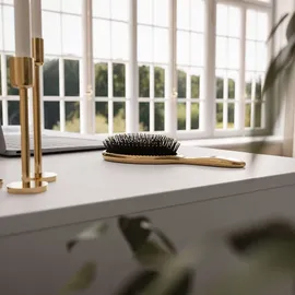lookway Schreibtisch MADA Weiß hochglanz