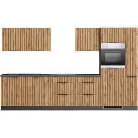 kochstation Küchenzeile KS-Lagos 330 cm beige