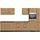kochstation Küchenzeile KS-Lagos 330 cm beige