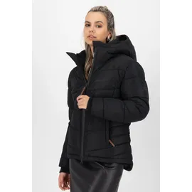 Alife & Kickin alife and kickin JuanaAK Jacket Damen Winterjacke gefütterte Jacke & Schwarz - L