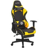 Beliani Victory Gaming-Stuhl Schwarz/Gelb