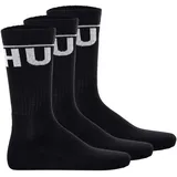 Hugo Socken 3 Paare Schwarz 39-42