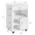 SoBuy FBT106 Rollcontainer 50 x 75 x 40 cm weiß