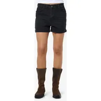 Noisy May Moni AZ360BL Kurze Jeans - Black Denim