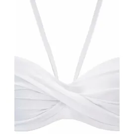 LASCANA Bügel-Bandeau-Bikini Damen weiß Gr.34 Cup C