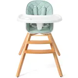 CHIC 4 BABY 332 66 Hochstuhl Fiete, Kinderhochstuhl aus Holz, mint