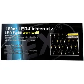 Mojawo 240er LED-Lichternetz warmweiß