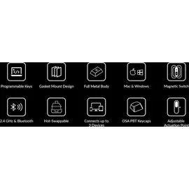 Keychron Q1 HE Nebula Switch US