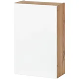 WELLTIME Hängeschrank WELLTIME "Kaunas", weiß, B:40cm H:64cm T:20cm, Holzwerkstoff, Schränke, Hängeschrank, BxTxH: 40x20x64 cm