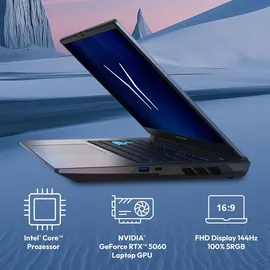 Medion Defender 17 P10 17,3" Intel Core i9-14900HX 16 GB RAM 1 TB SSD NVIDIA GeForce RTX 5060 Windows 11 schwarz