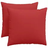 vidaXL Sofakissen 50 x 50 cm Rot