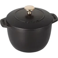 STAUB Reiskokotte, rund, Gusseisen, 16 cm, Grau
